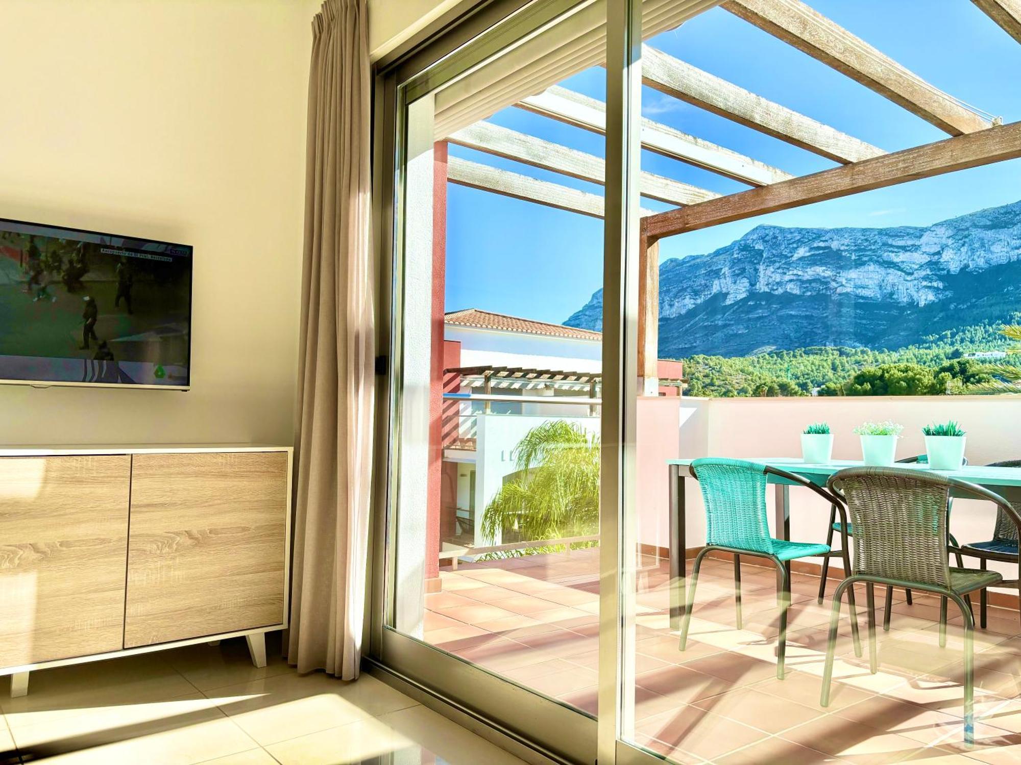 Apartament Hoteltype Penthouse 2 Beds, Parking, Wifi & Pool Stunning Views Denia