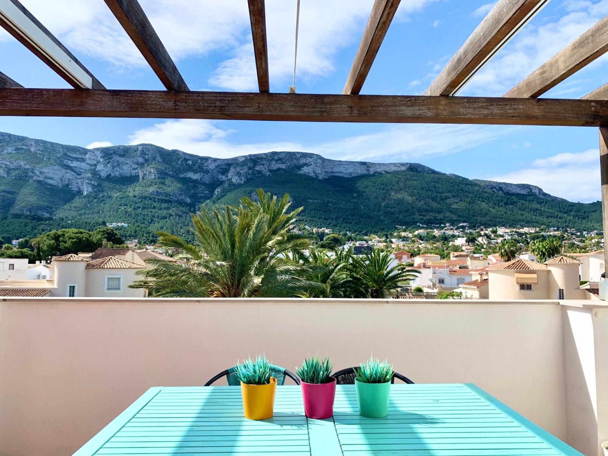 Apartment Hoteltype Penthouse 2 Beds, Parking, Wifi & Pool Stunning Views Denia